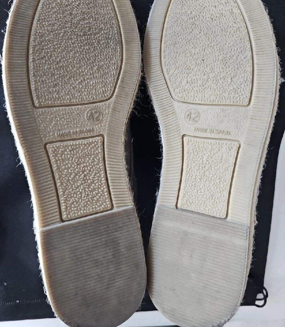 Toni Pons Neutral Linen Espadrille Lace-Up Men's Shoes